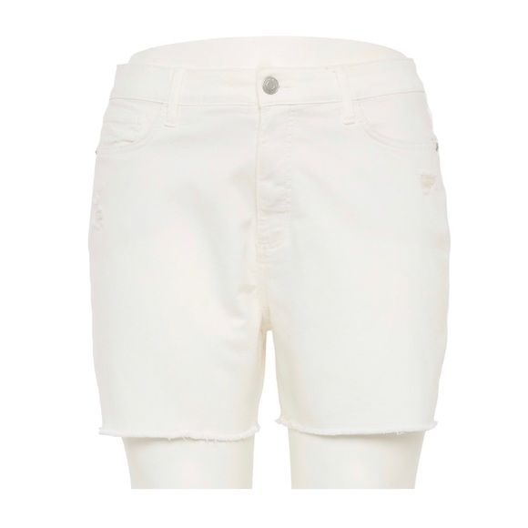 LC Lauren Conrad Pants - Plus Size LC Lauren Conrad Super High Waisted Cut Off Shorts